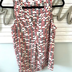 Adorable black, white, gold shirt!